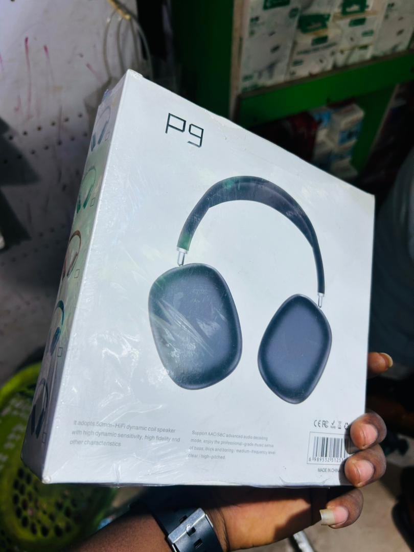 P9 Wireless Hi-Fi Stereo Headphones – Deep Blue