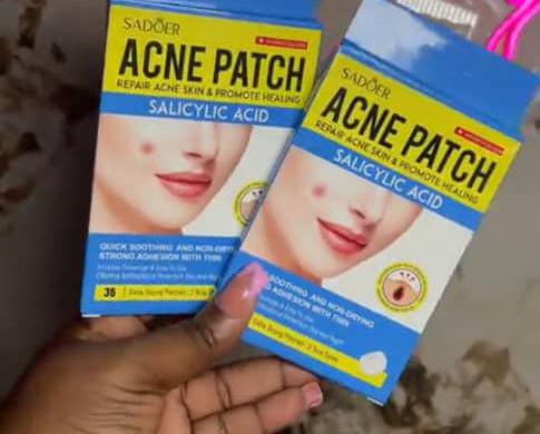 Sadoer Salicylic Acid Acne Patch – Repair & Promote Healing (36 Patches)