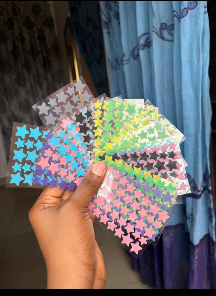 Star-Shaped Hydrocolloid Acne Patch Set – Multi-Color Value Pack