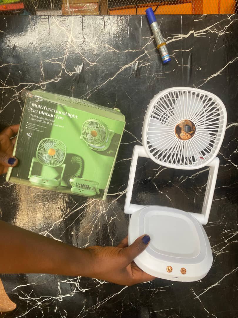 The AeroGlow 2-in-1 Foldable Fan & Light
