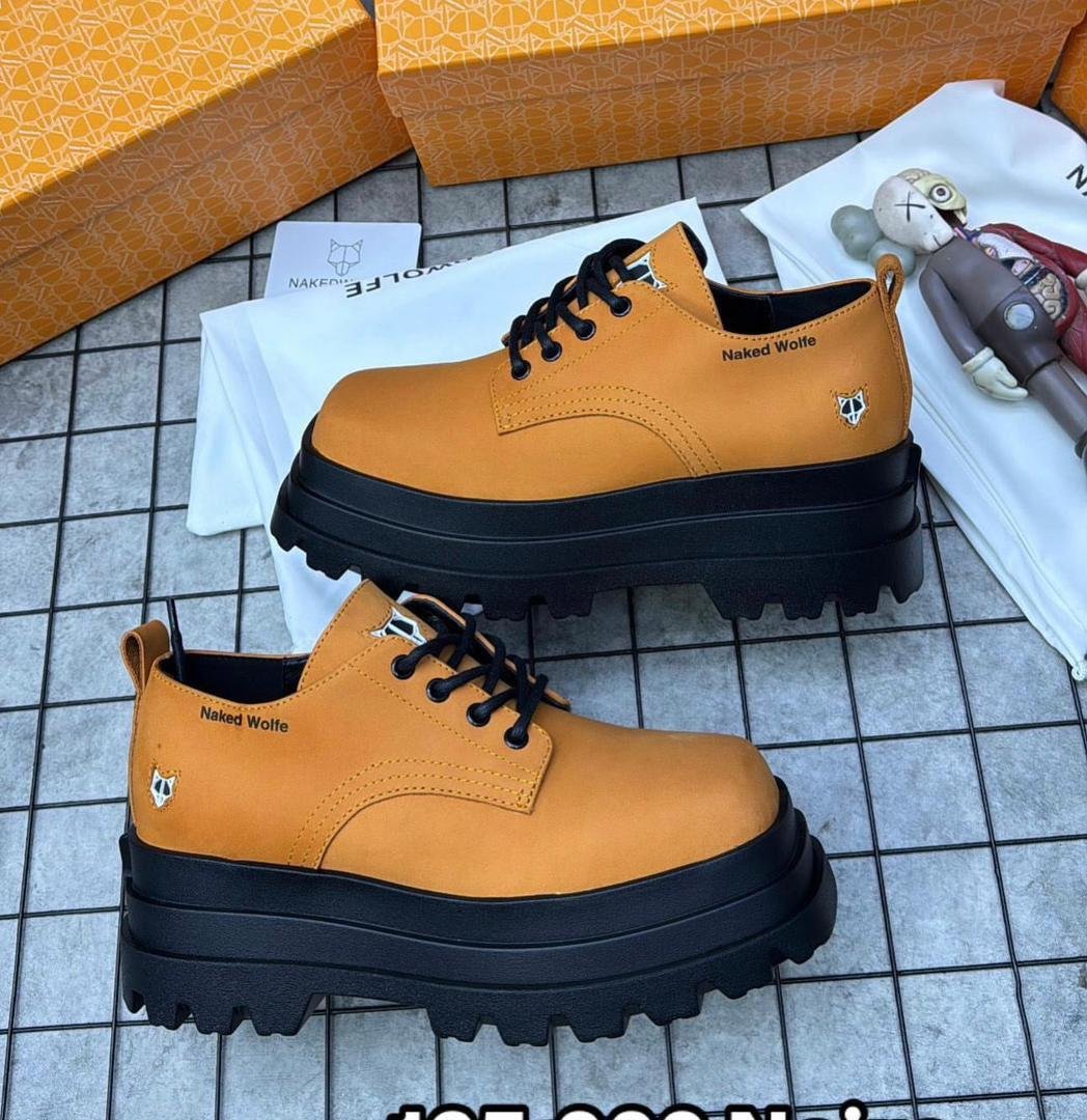 ✨ Premium Platform Lace-Up Shoes – Bold & Trendy ✨