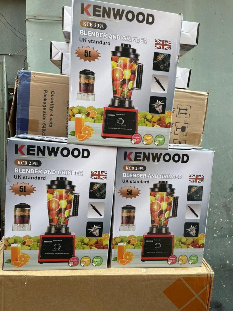 Kenwood KCB 239k Blender and Grinder (5L) – Heavy Duty Commercial Grade