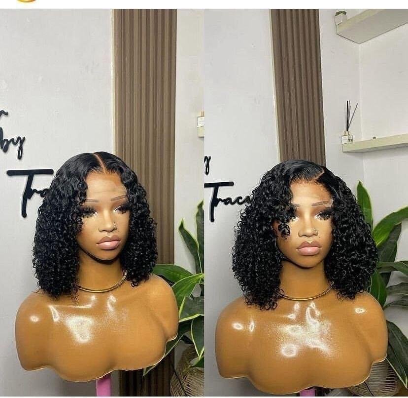 Premium Clara Curls – Pixel Closure Human Hair Blend