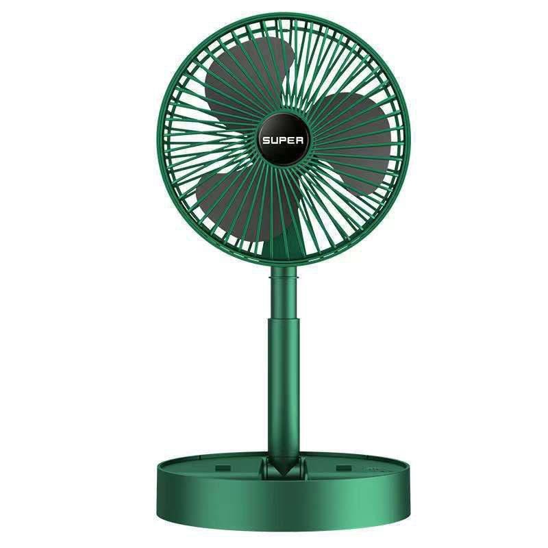 Super Rechargeable Folding Fan – Portable & Extendable Telescopic Fan