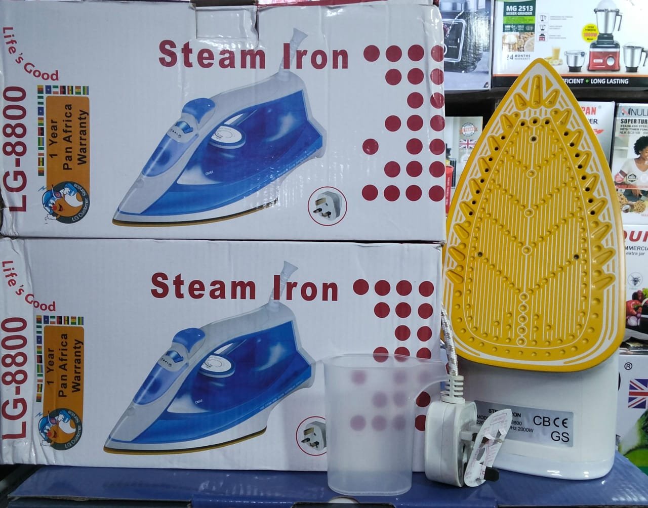 LG-8800 Industrial Steam Pressing Iron – Professional Grade Results
