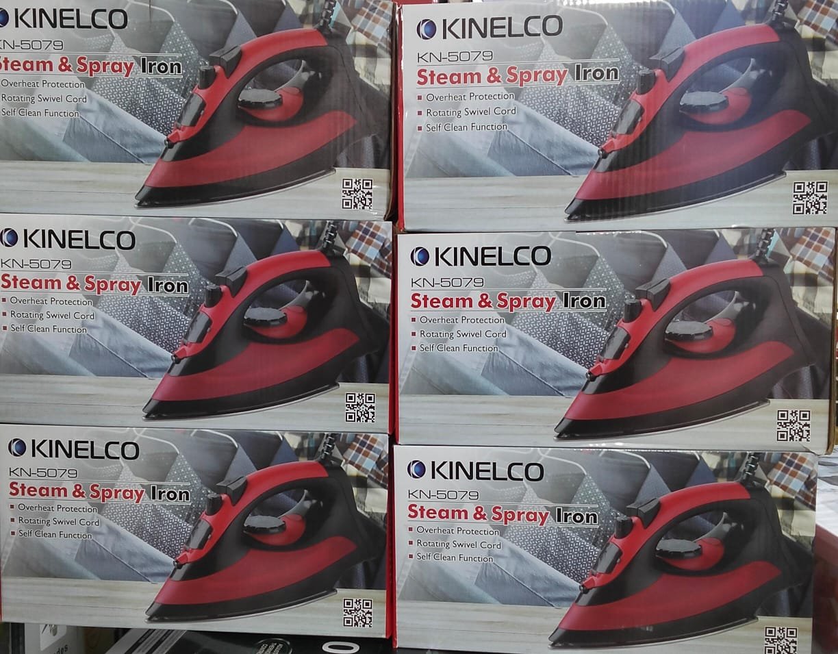 Kinelco Steam & Spray Iron – KN-5078 / KN-5079 Series